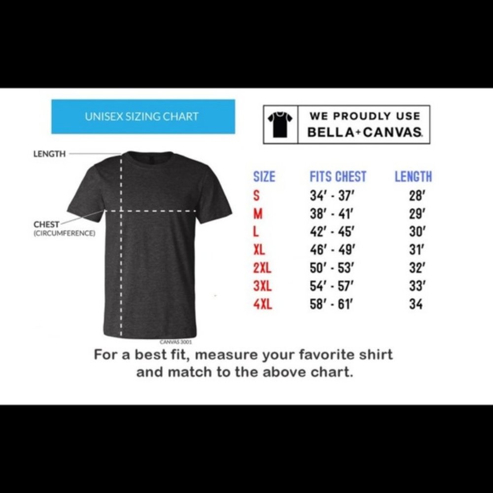 Bella Canvas Graphic Design Tee Shirt XXL - Picture 6 of 6